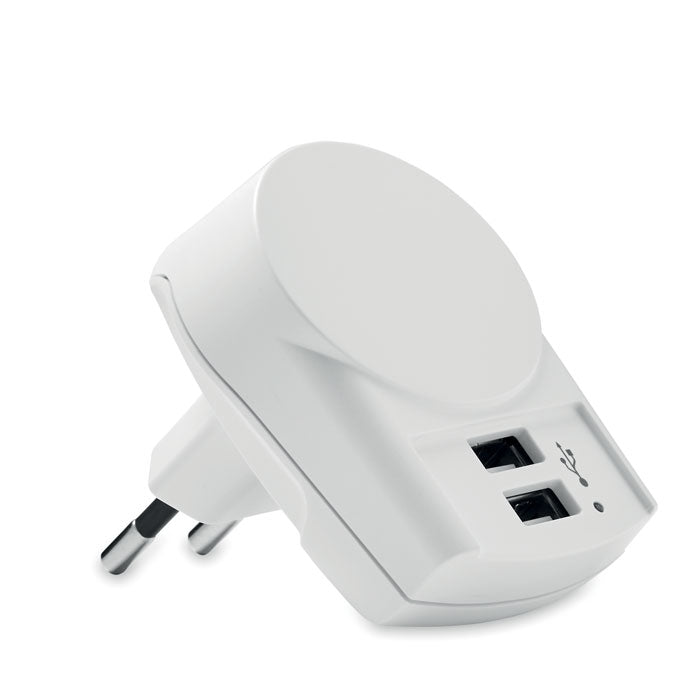 MO6882 - EURO USB CHARGER 2XA